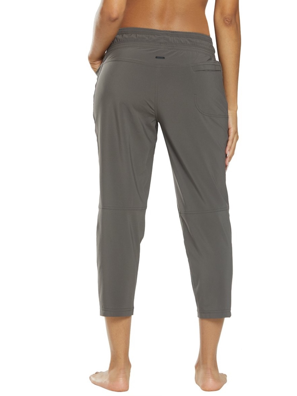 prAna Women's Leonora Capri Black Drawstring Athletic Pants XS - Picture 8 of 9